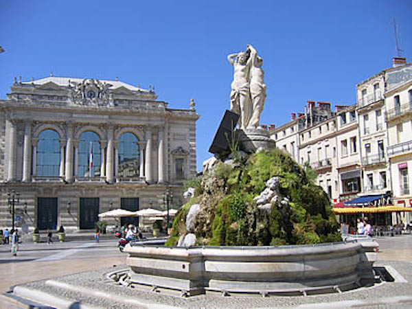 Montpellier, Place de la comédie